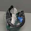 IDAODAN Electric Balloon Pump, Portable Electric Balloon Blower Machine Balloon Air Pump Dual Nozzle Rose Red 110V 600W Balloon Inflator for Party Decorations (Green)