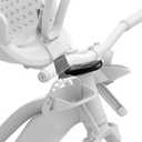 Thule Yepp Front Adapter - Handle bar Mount Yepp Child Bike seat - Compatible with Round and Oval Steerer Tubes