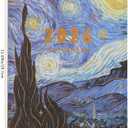 3 x 2026 calendar-wall calendar January-December Calendar The Starry Night Theme wall calendar 11.7 x 8.2 Wall Calendar ffor Office Home Planning & Organizing