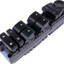 GELUOXI Driver Side Power Window Switch Replacement for Chevy Silverado 1500 2500 3500 Avalanche Suburban Tahoe 2007-2014 GMC Cadillac Escalade 2007-2014 20835553