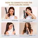 JINYAWA 5-in-1 Blow Dryer Brush & Air Styler Complete Set: Hair Dryer Brush, Hot Air Brush, Air Curler & Air Curling Wrap Hair Styling Tools for Straight, Curl, Dry, Smooth Styling as Gift, Black