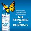 MediCleanse First Aid Sterile Saline Wound Wash, Promotes Healing, No Stinging or Burning, 7.4 oz (Pack of 3) - Made in USA