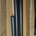 ZOCONE Tension Curtain Rod 51-168 In(4.25-14 Ft), Outdoor Curtain Rod No Drilling for Patio Window, Adjustable Shower Curtain Rod for Bathroom, Extra Long Tension Rod Diameter 1.26In Never Rust, Black