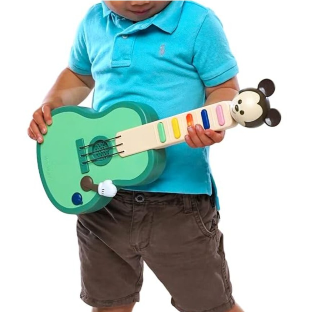 Disney Hooyay Mickey Mouse Rock N Swap Musical Guitar, 49 x 29.4 x 7.6 centimetres