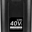 DSANKE 40V 6000mAh Battery Replacement for Kobalt 40Volt Lithium Ion Battery KB440-03 KB540C-06 KB540-06 KB2540C-06 KB640-03 KB240-06 KB640-06 KB245-06 KRC40-06 KB440C-06 KRC60 KRC40-06 KB240-06
