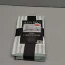 MILDLY Jacquard Stripe Duvet Cover - Sage Green 100% Washed Cotton Boho Textured Comforter Cover Set with Zipper Closure 104"x90"