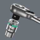 Wera 05004034001 8004 B Zyklop Metal Ratchet with Switch Lever, 3/8" Drive