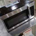 BLACK+DECKER Over the Range Microwave Oven with Vent and One-Touch Auto Cooking, 1.7 cu. ft. OTR Over Stove Microwave, Stainless Steel, 1000 Watts, EM044K6CE-SS