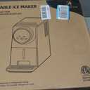 Antarctic Star Nugget Ice Maker Countertop Gen 2, Self-Cleaning Portable Ice Machine, 33 lbs/24H, 1.8L Water Tank, 1.5 lbs Ice Storage, Touch Screen & Auto Ice Drop, for Home/Office/Kitchen