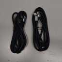 ZeroneTeck [6FT 2-Pack USB 4 for Thunderbolt 4 Cable, [Durable] 8K@60Hz/4K@144Hz USB C Monitor Display Cable, 40Gbps High Speed Data Transfer Right Angle, 240W Charging for MacBook Pro, iPad, SSD, HP, KYY