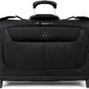 Travelpro Maxlite 5 Softside Lightweight Carry-On Upright 2 Wheel Rolling Garment Bag, Men and Women, Black, 22-Inch