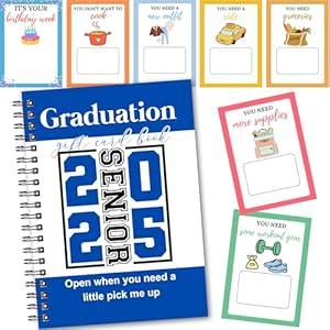 MDPrints Global Gift Card Holder for Graduate, Graduation Gift Card Book, College Gift Card Book, College Survival Gift Card Book, Gift Card Book (Book 4)