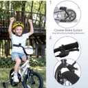 KRIDDO 16 Inch Kids Bike for Ages 3–8, Boys and Girls Bicycle with Removable Training Wheels, Bicycle for Kids with Hand Brake & Coaster Brake, Adjustable Height, DIY Name Plate, 16 Inch White