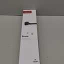 Pfister Bruxie Bath Towel Bar for Bathroom, 24-Inch, Wall-Mounted, Screw-in, Matte Black Finish, BTBBIE2B