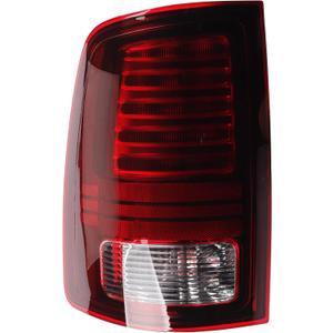 Dasbecan LED Tail Lights Assembly Compatible With RAM 1500 2013-2018 RAM 2500 & 3500 2014-2018 Driver Side w/Bulbs Replaces# 68093081AB (Left)