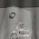 NICETOWN Room Darkening Curtains Extra Long 110 Inches, Grommet Thermal Insulated Weighted Window Treatments for Living Room/Farmhouse, W66 x L110, Greyish White, 2 Panels