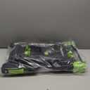 330LB Folding Hand Truck Heavy Duty Carrying, Combination of Four Wheels and Two Wheels Convertible Dolly Cart with Retractable Handle Dolly for Moving Office Carts(Green)