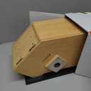 Birdkiss Smart Bird Houses for Outside Solar Powered, 1080P HD Live View Birdhouse with Camera, Perfect Viewing Bird Nesting and Hatching, Ideal Outdoors Bird House for Blue Bird and Cardinal (Black) (Large)