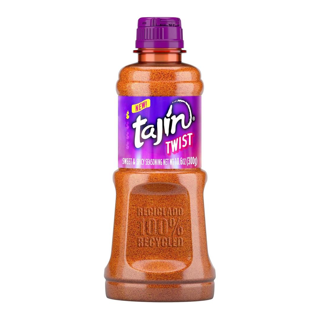 Tajin Twist Sweet and Spicy Seasoning, Chile Powder Blend for Snacks, Candy, Fruit, Churros, and Treats Flavor Enhancer, 10.6 oz (Pack of 1) (EXP 12/20/25)