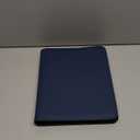 Toploader Binder 4 Pocket,Holds 128 Top Loaders,Top Loader Binder 4 Pocket for 3" x 4"Rigid Cards,Double Sided Card Binder Abulm in 3"x4"Toploaders for Trading Cards (Blue)