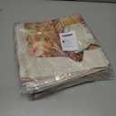 2 x Amandir Easter Pillow Covers 18x18 Inch Set of 4, Easter Decorations Bunny Rabbit Pink Covers Floral Eggs Spring Cushion Case Throw Pillow for Sofa Couch Living Room Bed Holiday Home Decor