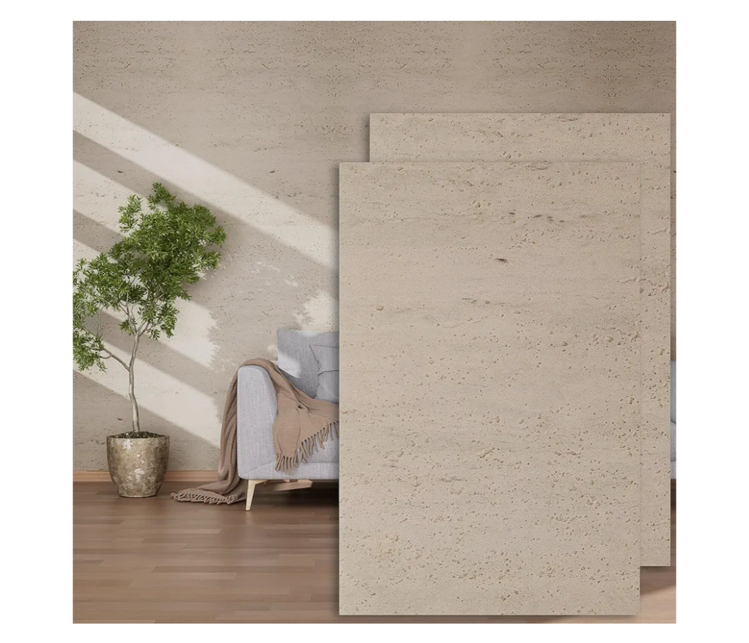 3D Wall Panels - 1PCS 5.9"x5.9" Faux Stone Wall Covering - MCM Modified Clay Material for Home Art, Accent Brick, Modern Exterior/Interior Decoration, Sample-TV