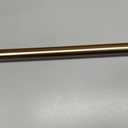 Ivilon Tension Curtain Rod - Spring Tension Rod for Windows or Shower, 24 to 36 Inch. Warm Gold