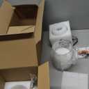 GORDNWE Set of 2 Bathroom Wall Sconce, Brushed Nickel Vanity Light, Modern Wall Light Fixture with Clear Glass Shade and E26 Bulb Base, Wall Lamp Wall Mount Light Fixtures for Mirror, Bedroom