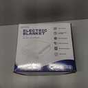 Electric Heated Throw Blanket - Faux Fur Sherpa 50"x60" Fast Heating Bed Blankets Throw with 6 Heating Levels & 4 Hours Auto Off, Over-Heat Protection ETL, Dark Gray