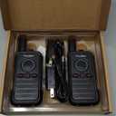 ChunHee Wireless Intercom System, 2 Way Voice Intercom for Home, 1.5-Mile Long Range, 16 Channels Portable Intercom with VOX & SOS Alarm, Easy Install Intercom for Elderly, Business & Basement