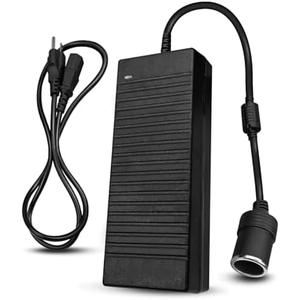 180W AC to DC Converter 110V-240V to 12V/15A Converter for Car Inflator Pump Refrigerator Vacuum Cleaner Fan, Cigarette Lighter Socket AC to DC Power Supply Adapter
