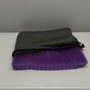 Purple Double Seat Cushion | Pressure Reducing Grid Designed for Ultimate Comfort | Designed for Office Chairs | Made in The USA (Full)