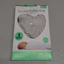 SwaddleMe by Ingenuity Compression Baby Swaddle Pod, Two-Way Zipper for Easy Diaper Changes, Improves Sleep & Calms Startle Reflex, 0-2 Months, 1.0 TOG, 2-Pack - Dino Jam