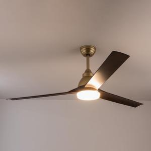 Smart Ceiling Fan with Light, 42in Ceiling Fan with Remote Control, Adjustable Light Color Wind Speed, Timer, 45W, Dark Brown