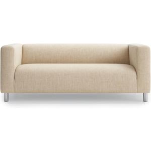Klippan Loveseat Cover Replacement for IKEA Klippan Sofa Cover, Klippan Slipcover, Klippan Cover Only(Daily Beige)
