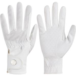 Harrison Howard Horse Riding Gloves for Women, Equestrian Training Gloves with Non Slip Silicone Grip, Breathable Lightweight