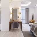 Nuvo 62/1602 Caper LED Vanity Brushed Brass with Frosted Lens, Gold