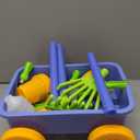 Dimple Garden Wagon & Tools Toy Set, Kids Gardening Set - 15 Pcs Outdoor Toys for Toddlers 1-3, Sand Toys - Sturdy & Durable - Top Yd, Beach, Sand, Garden Play Set for Kids & Toddler Gardening Tools (Blue)