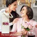 Wine Bottle Gift Tote - Mama All Day Everyday, Wine Bottle Gift Bag, Wine Lovers Gifts For Women, Mom Gifts For Mother's Day, Wine Tasting Party Supplies Wine Bottle Carrier 1pcs Washable Reusable /07