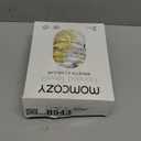 Momcozy Hooded Baby Towel, 2 Pack Baby Bath Towel Set with Large 35 X 35 Inch, Super Soft Cotton and Hooded Towel for Newborn, Toddler and Kid, Lemon Leaves