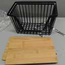 2 Pack Onion and Potato Storage Bins, Stackable Pantry Organizers Storage, Large Wire Storage Basket for Onion, Potato, Fruit, Vegetables
