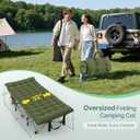 Suteck 32" XXL Folding Camping Cot, 900LBS Heavy Duty Sleeping Cots