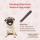 3 x Get Naked Grain Free 1 Pouch 6.2 Oz Skin & Coat Dental Chew Sticks, Small (EXP 08/07/27)