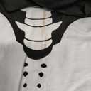 EraSpooky Halloween Men Skeleton Jumpsuit Costume Luminous Skull Skin Full Body Tights Suit, XXL