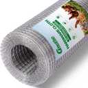 Hardware Cloth 1/4 inch 23 Gauge Small Size 304 Stainless Steel mesh Chicken Welded Wire Fencing Wire Mesh Roll Fencing Garden Fence Squirrel Tunnel Network 12in10ft