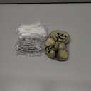 Woanger 32 Pieces Halloween Skull Decor Mini Skull Props Sets, Mini Plastic Skeleton Head and Hands Plastic Bones Skeleton Costume Bones for Halloween Party Photo Prop(Classic)