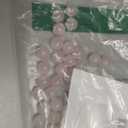 CHEAVIAN 45PCS 8mm Natural Rose Quartz Gemstone Round Loose Bead Pink Crystal for Jewelry Making 1 Strand 15"