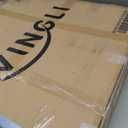 Kneeling Santa Outdoor Nativity Set | Weatherproof Santa Nativity Scene for Yards. Made in USA, Durable Materials, Simple Assembly, Compact Storage, Solid Plastic