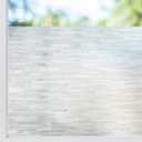 rabbitgoo Window Privacy Film, No Glue Frosted Glass Film, Static Cling UV Blocking Non Adhesive Reusable Heat Control Window Vinyl Clings for Home, Office, Frosted Silk, 29.5 x 78.7 Inches