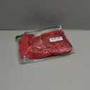 DOROSE Womens Mesh Long Sleeve Shirts Casual Blouses Tops (Large, Red)